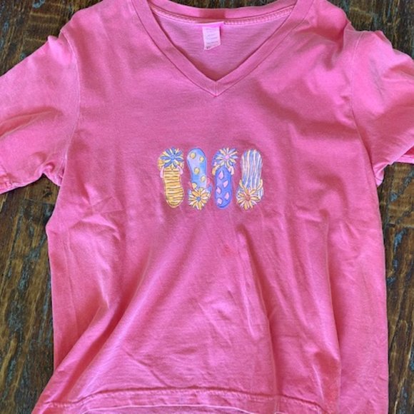 Bundle 6 * FRESH PRODUCE * 5 s/s T-SHIRTS + 1 slvls TANK * XS / S / M * SUMMER - Picture 8 of 15